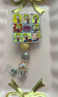 Lizzie Maguire Beaded Badge Reel