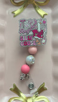 Registered Nurse Beaded Badge Reel