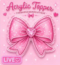 Acrylic Topper-Live Claim Only!